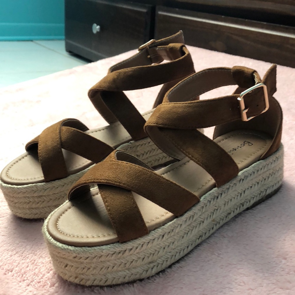 Platform Espadrilles! In box!